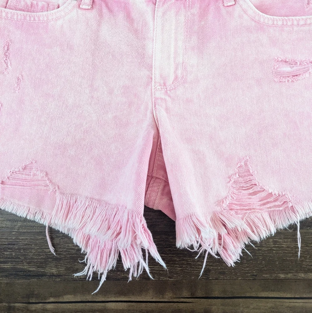 Sugar & Jade Children's Place Pink Denim Shorts